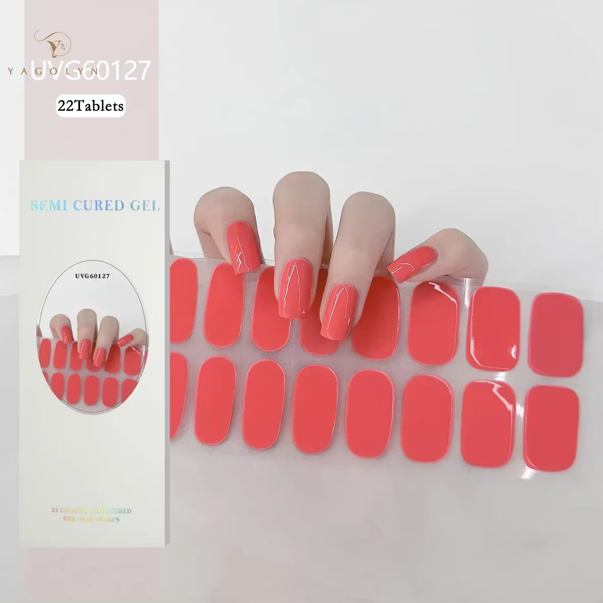 Bandes de Gel Semi-durci UV pour Lampe à Ongles