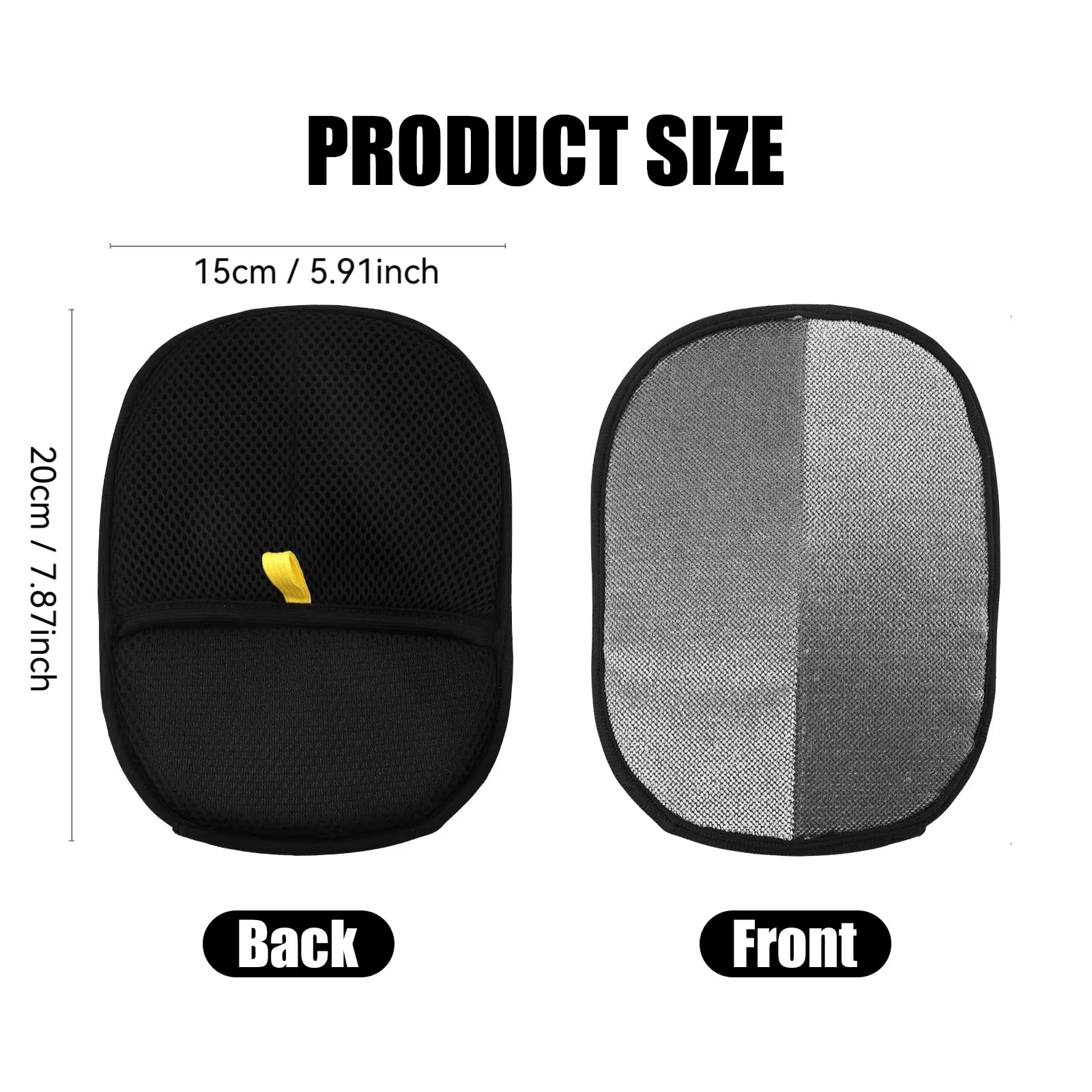 Outil d'épilation pour animaux de compagnie, gants d'élimination statique réutilisables, gants de toilettage Double face pour animaux de compagnie, élimine les poils de fourrure d'animaux pour tapis