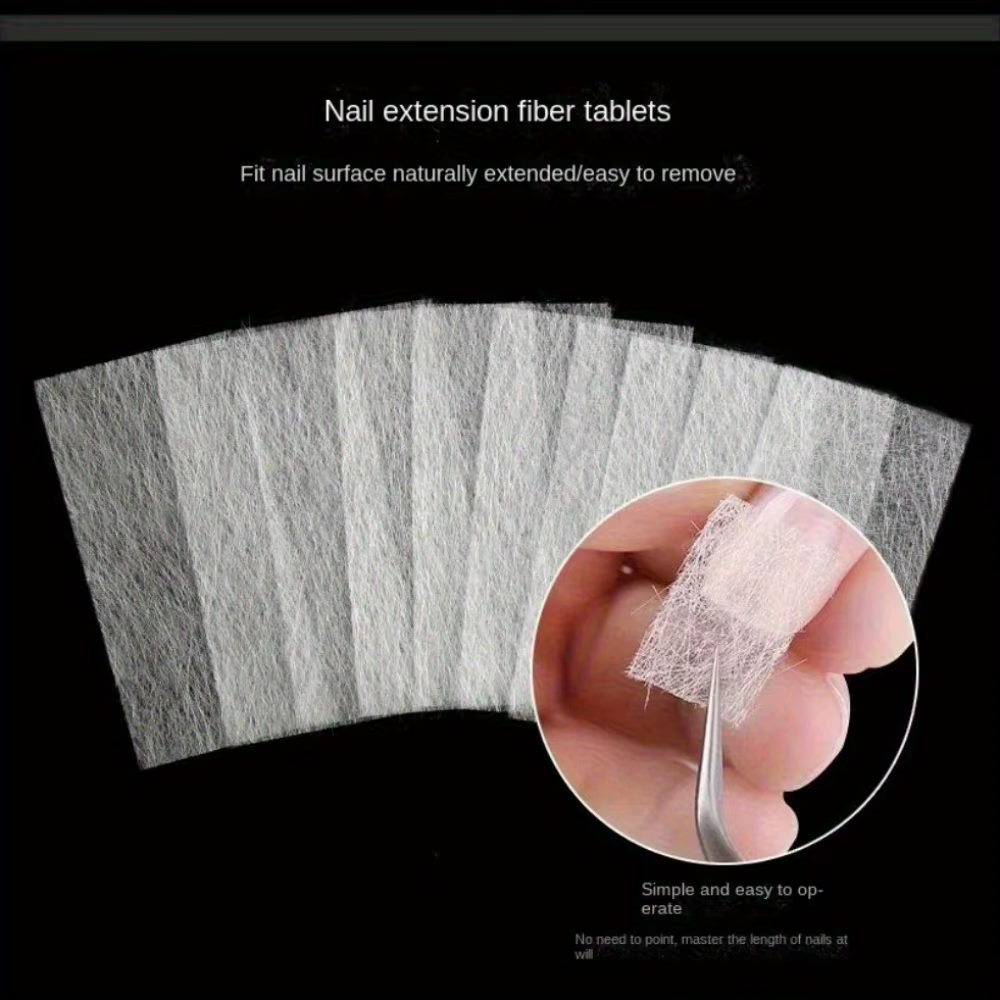 Extension d'ongles en soie et fibre de verre