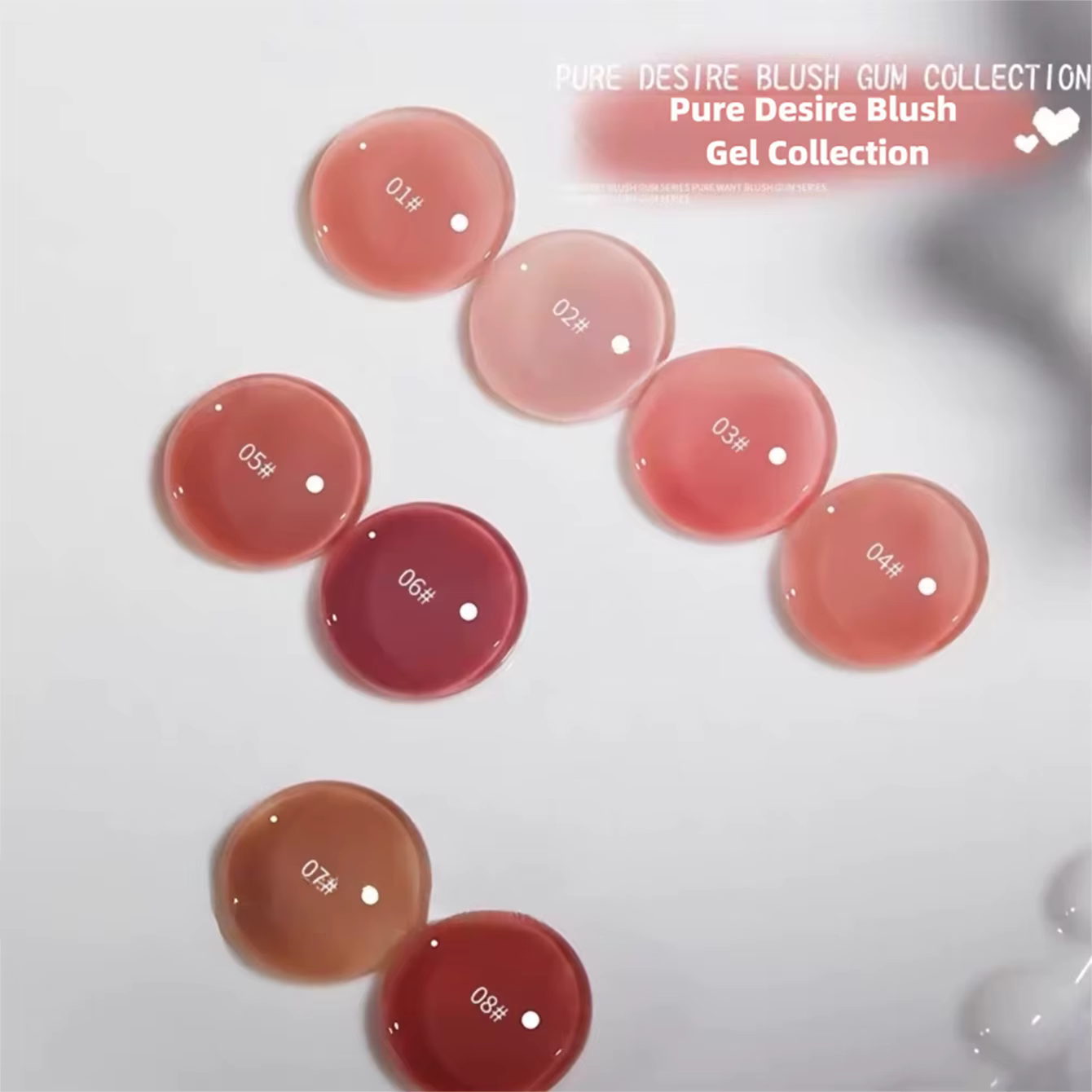 MN 2026 Nouveau Gel à Ongles Pure Desire Blush