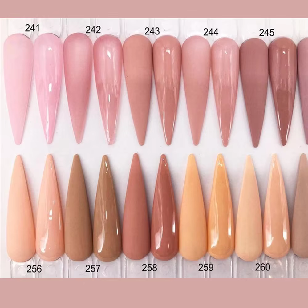 Poudre acrylique nue pour ongles