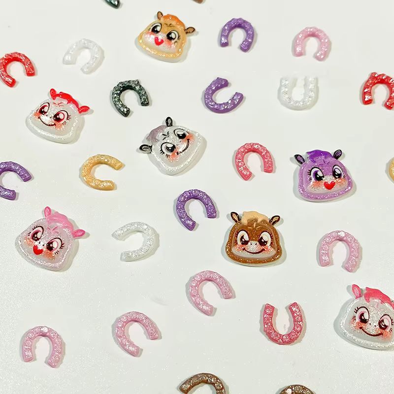 Breloques pour ongles du nouvel an chinois