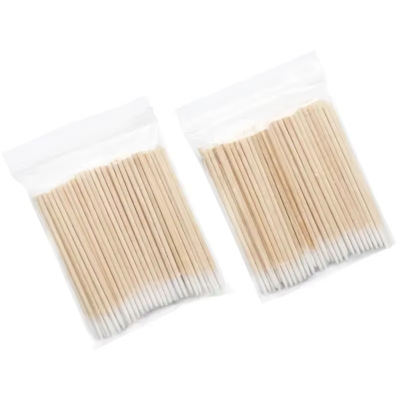 Coton-tige en bois pour ongles