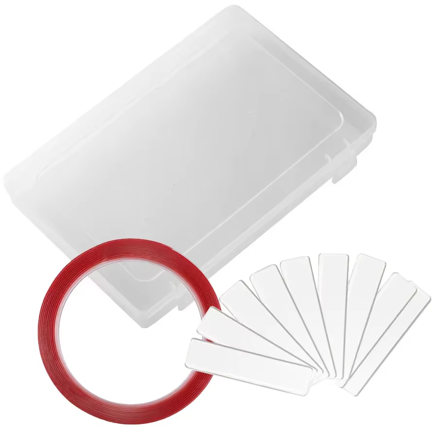 Boîte de rangement vide à pression sur les ongles