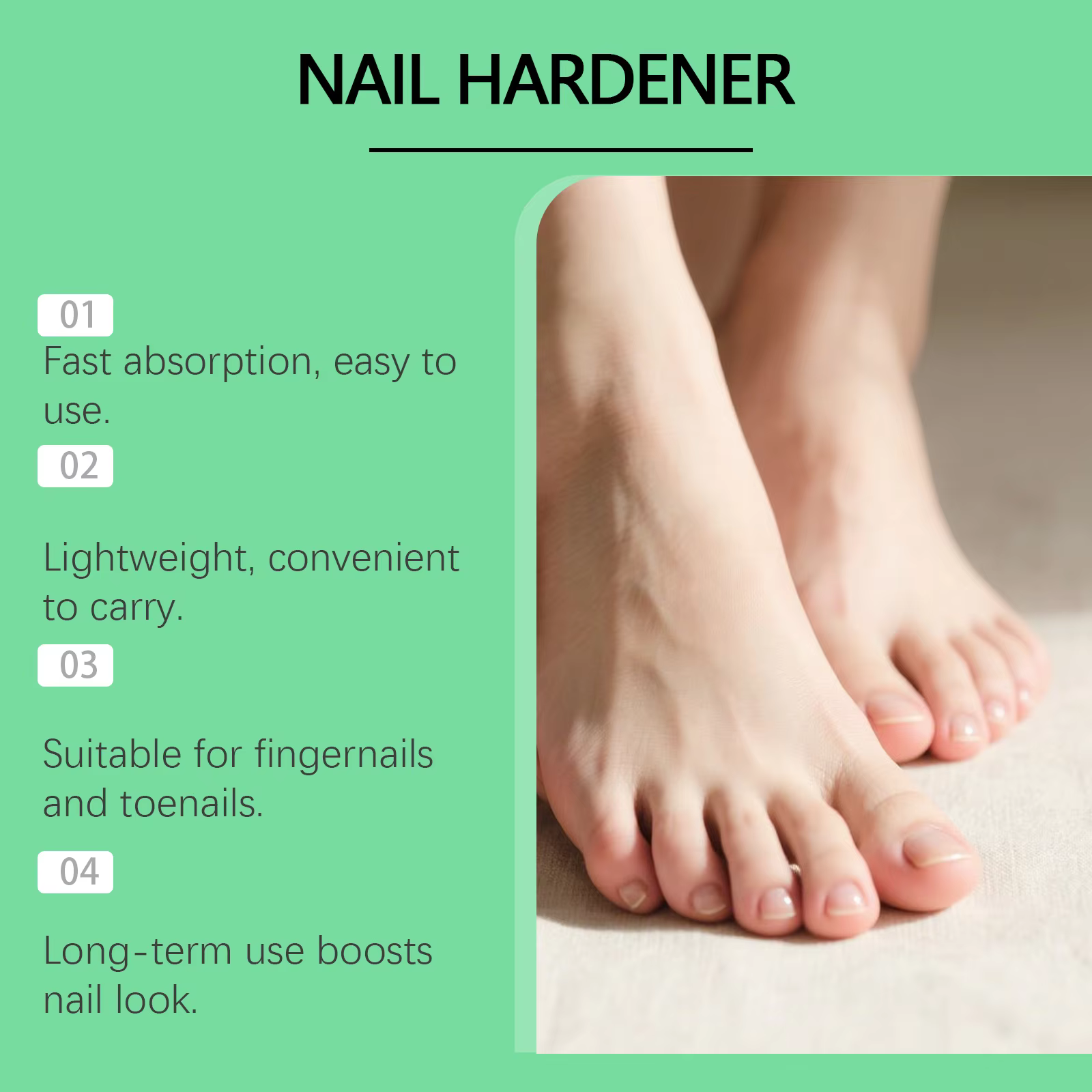 Endureur d'ongles à l'acide hyaluronique