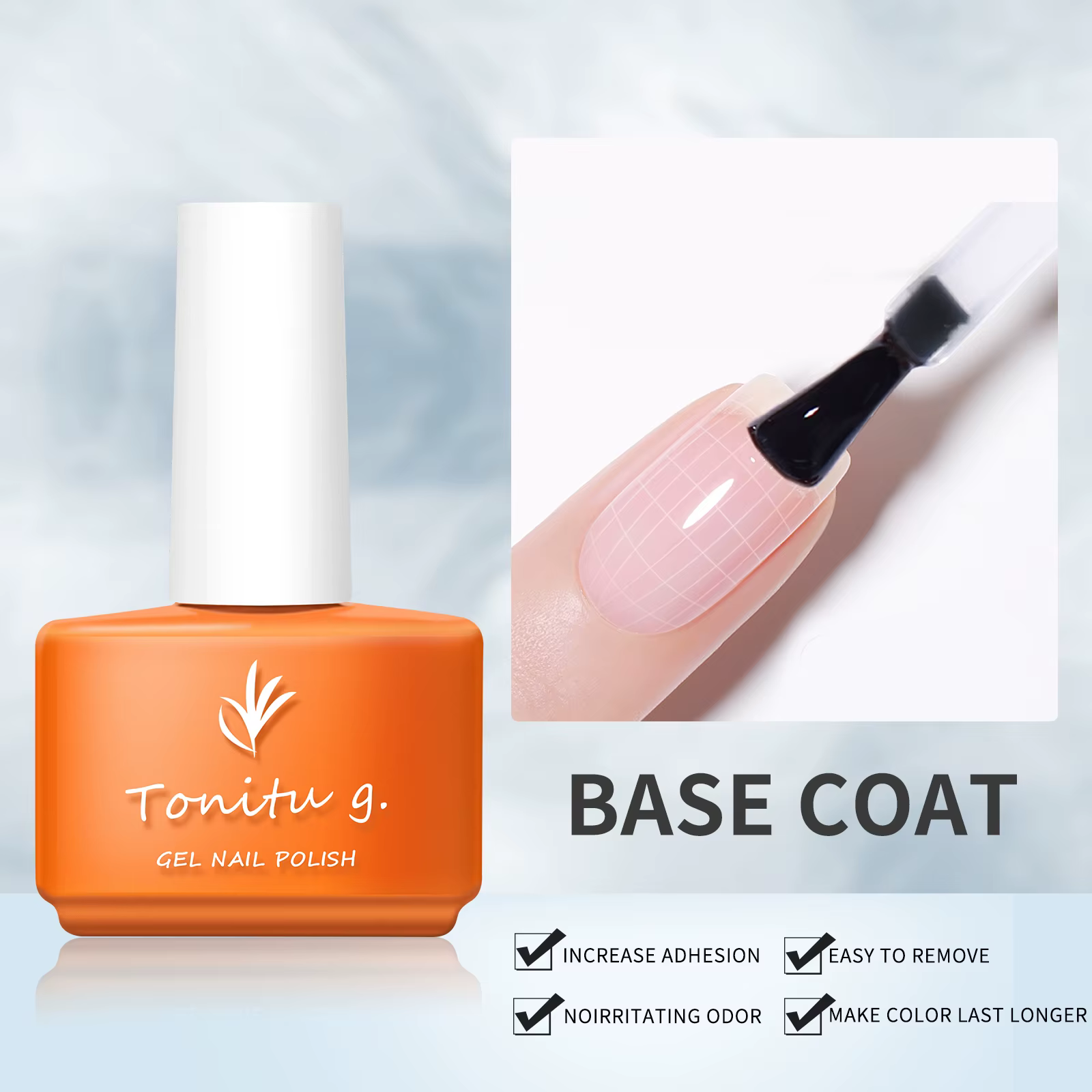 Tonitu G 7 ml Gel pour ongles couche de finition