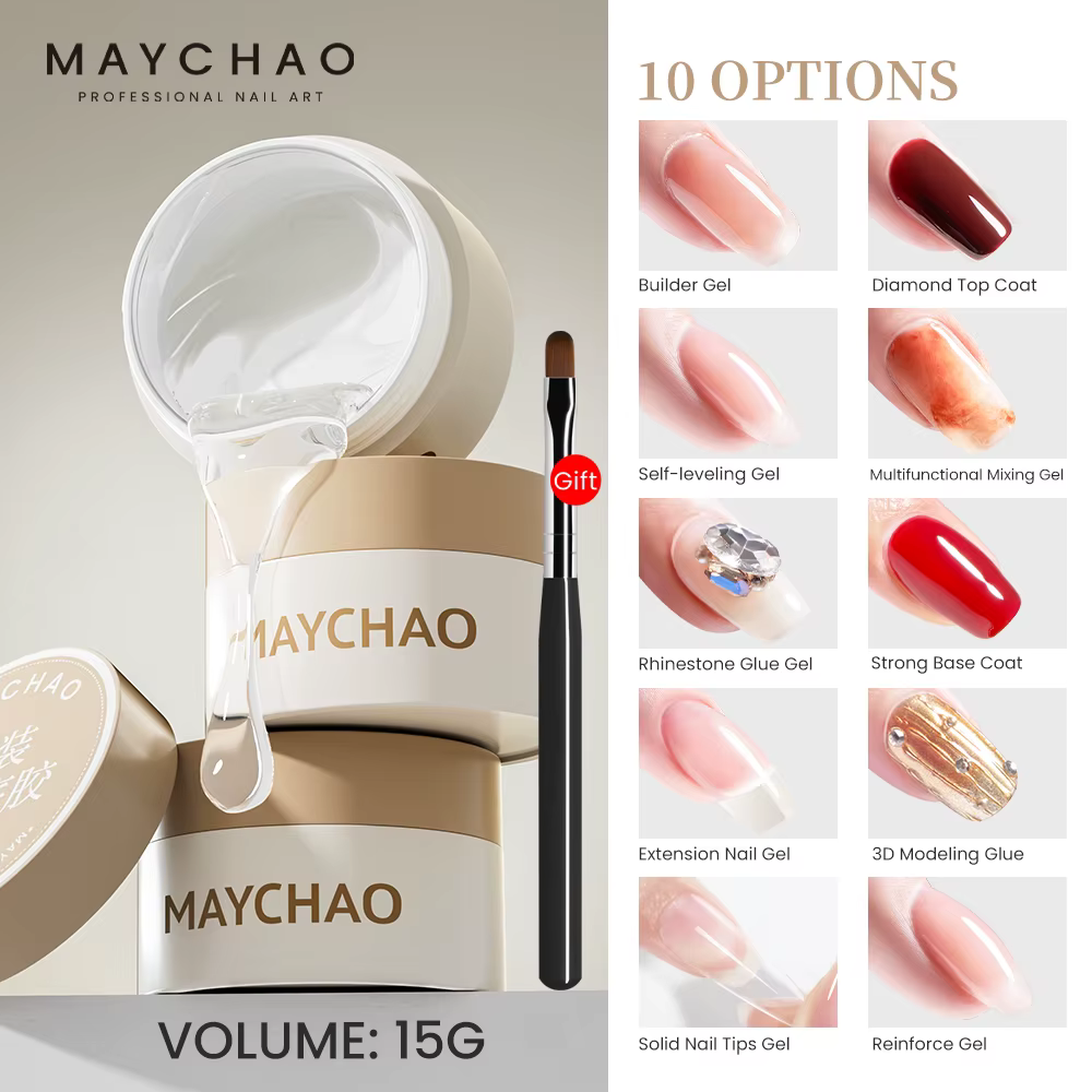 Gel UV de renforcement des ongles