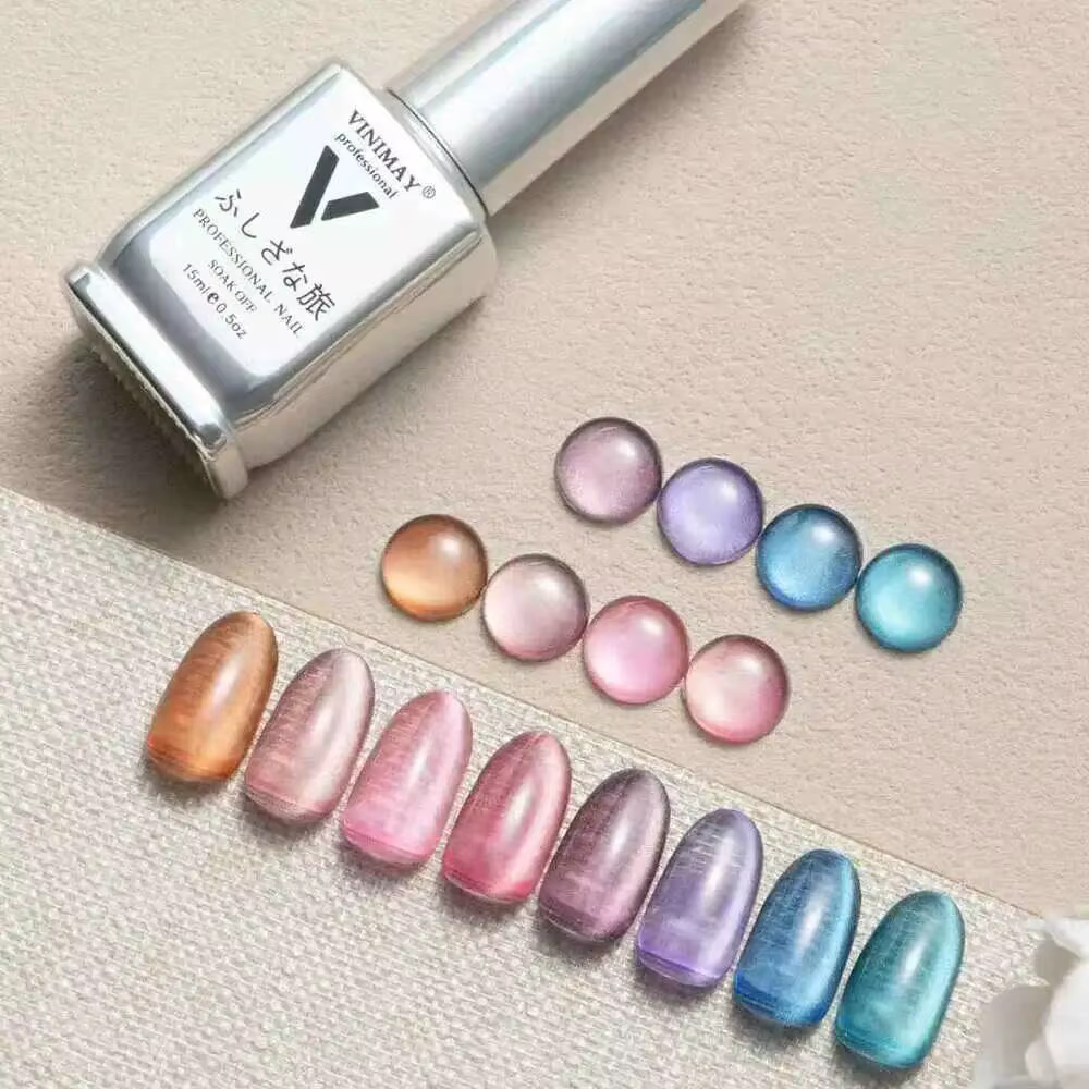 VINIMAY ColorSet Nouveauté Vernis à ongles gel magnétique effet œil de chat