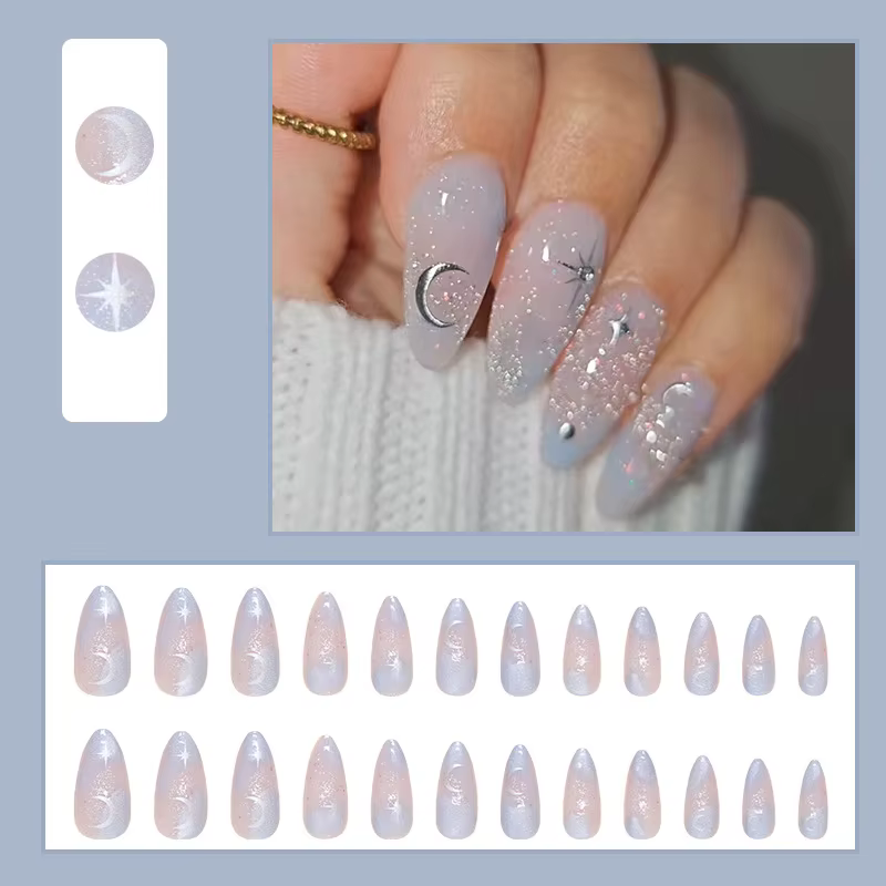 Faux ongles moyens pour femmes