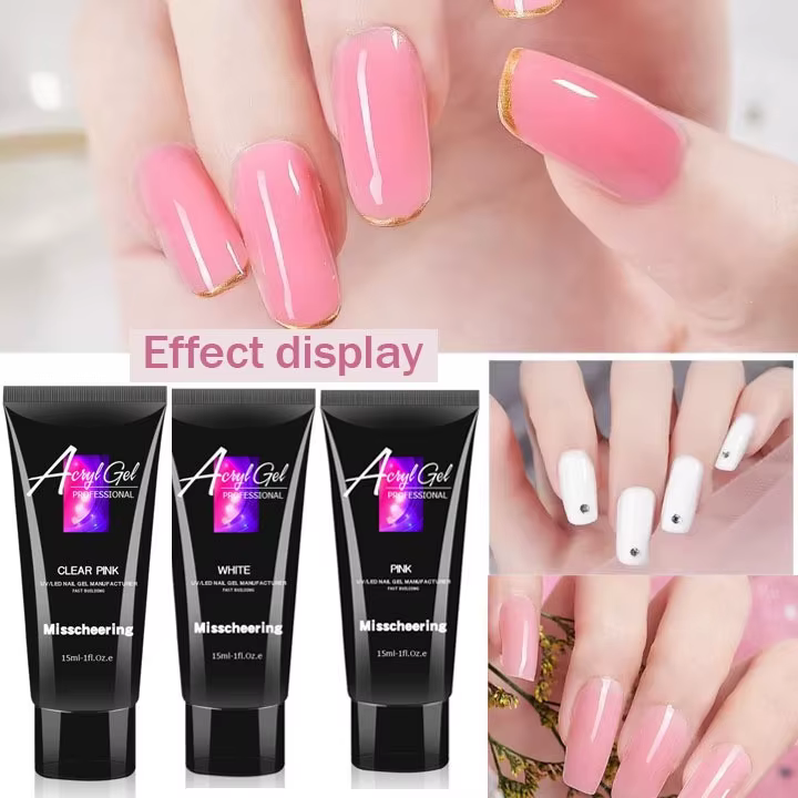 15ml Extension d'ongle Gel ongles construire Poly