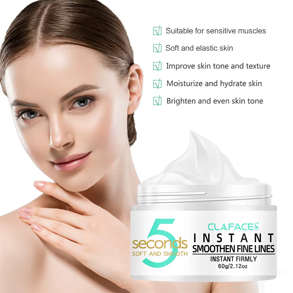 Crème pour le visage, 5 secondes, élimine les rides, lisse, raffermissant, Anti-vieillissement, Lifting, hydratant, élimine les ridules, soins pour la peau