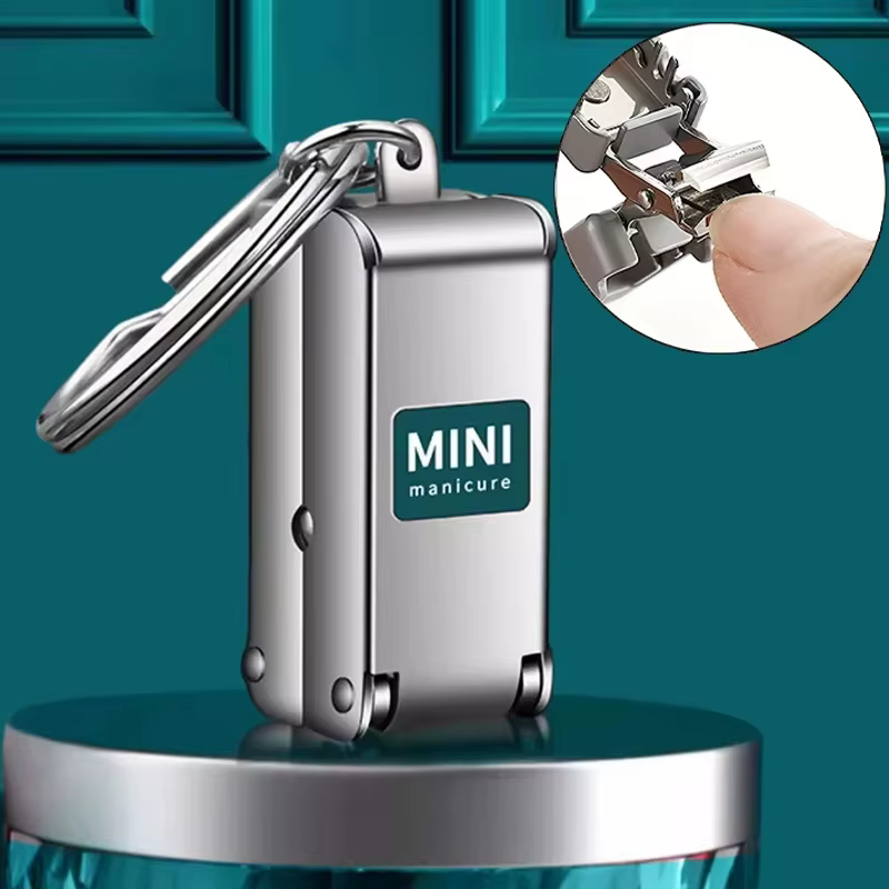 Mini coupe-ongles en acier inoxydable