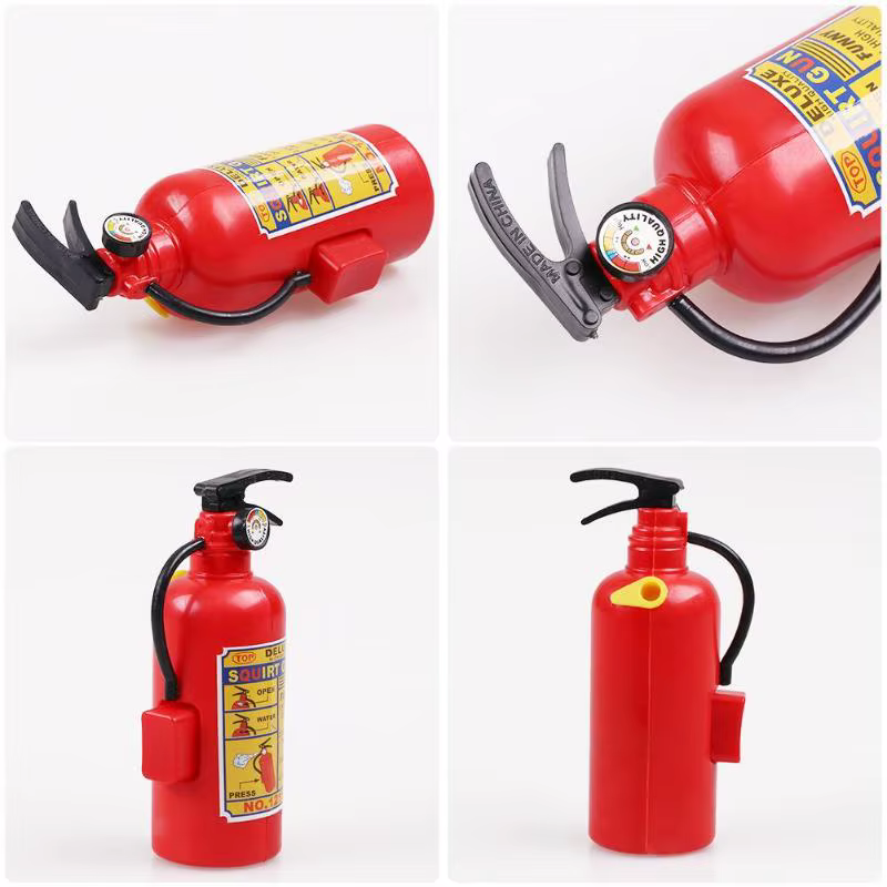 Pistolet à eau pulvérisateur pour enfants, mini extincteur, jouets amusants pour enfants, cadeau de farce Tatentière, pompier, accessoires professionnels