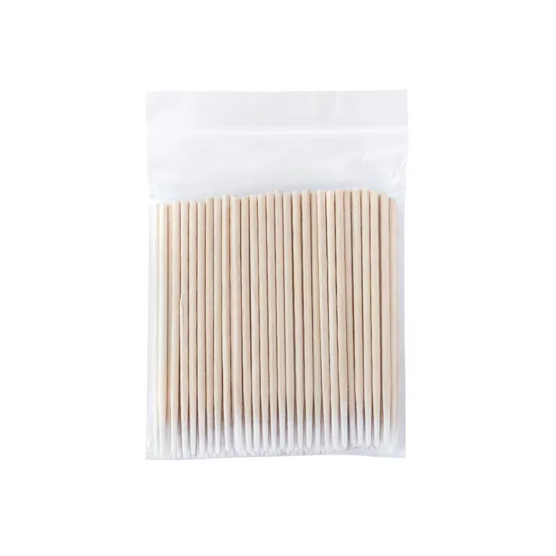 100-3000 ongles bois coton-tige bâtons propres dissolvant de vernis