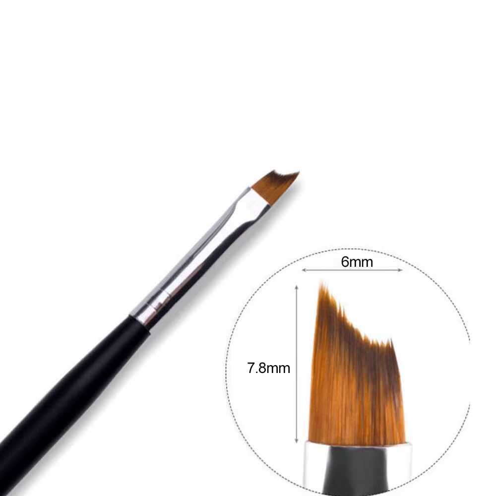 Pinceaux à ongles à pointe française