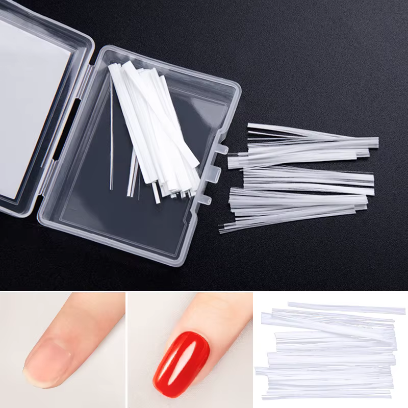 InjFiViolet-Fibre de verre pour formes d'extension d'ongles