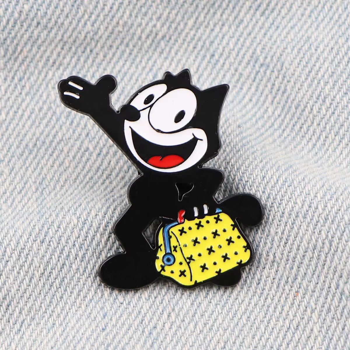 Broches en émail amusantes sur le thème des animaux, badges mignons pour sacs à dos, vestes, chapeaux, collection rétro, cadeaux, accessoires de cosplay