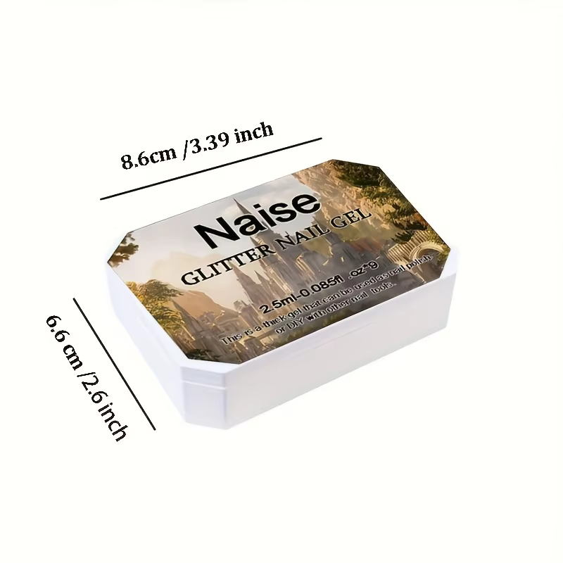 Maillard Ensemble de poudre de gel/gel pour vernis à ongles solide de 9 tailles – Gel
