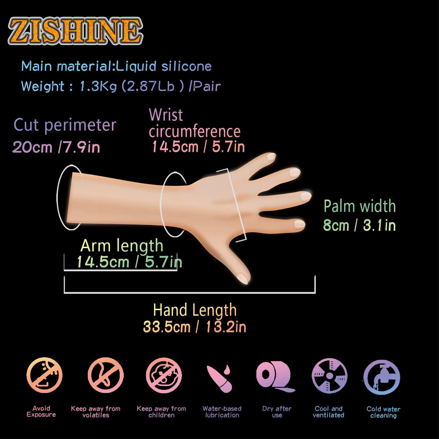Faux Silicone pratique main acrylique Nail Art formation doux Flexible Mannequin