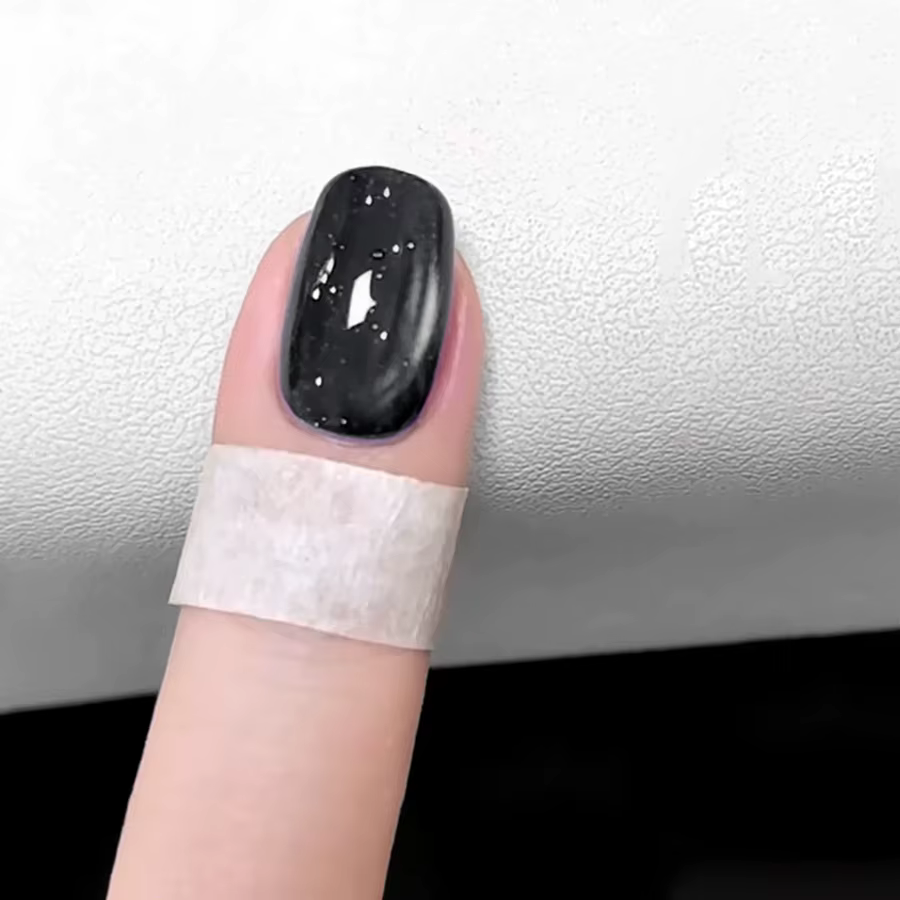 QAZIXU 10ml Vernis à ongles gel effet œil de chat noir