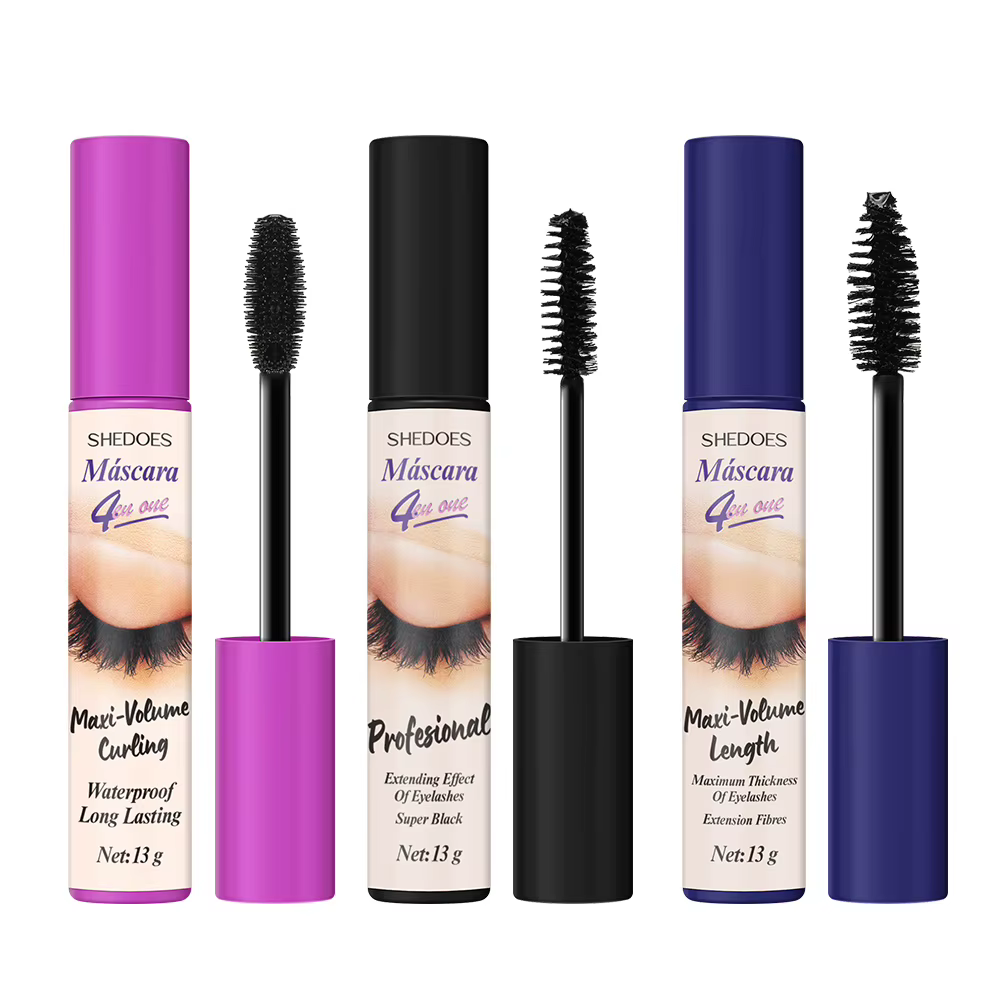 Le mascara 4D est durable, mince, recourbé et dense, imperméable, résistant à la transpiration et sans bavures.