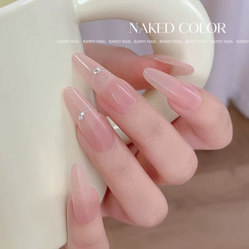 Kaniu 12ml couleur vernis à ongles brillant nu rose