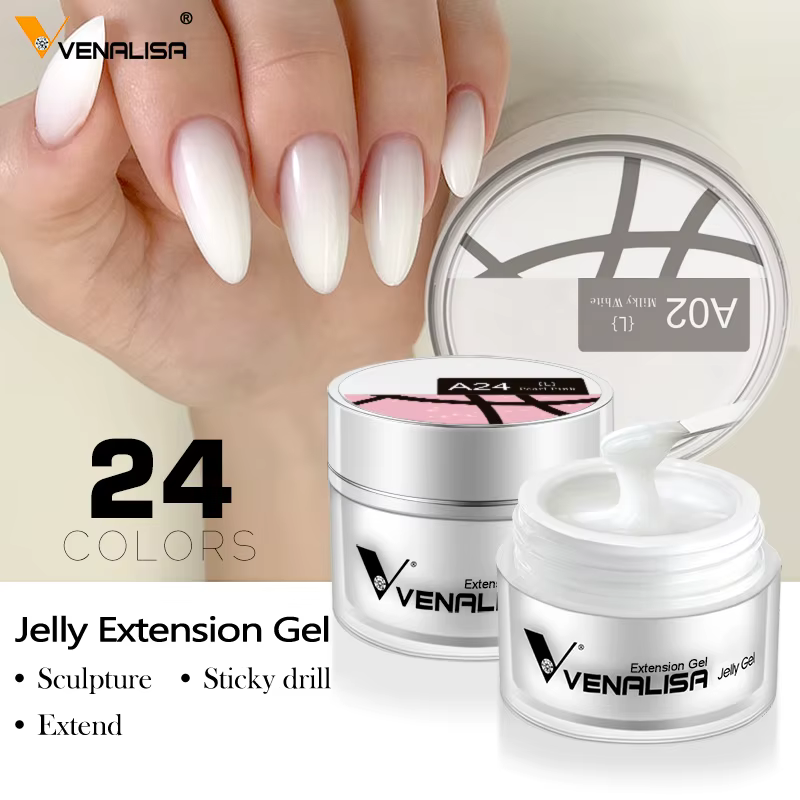 50ml VENALISA gelée Gel blanc laiteux nu