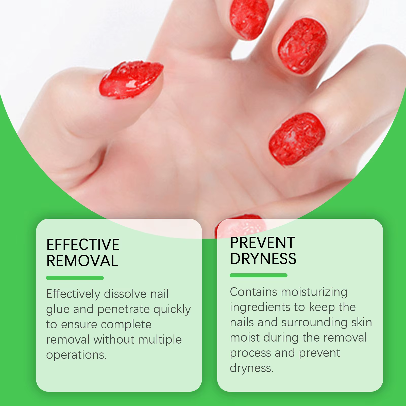 Dissolvant de Gel pour ongles doux