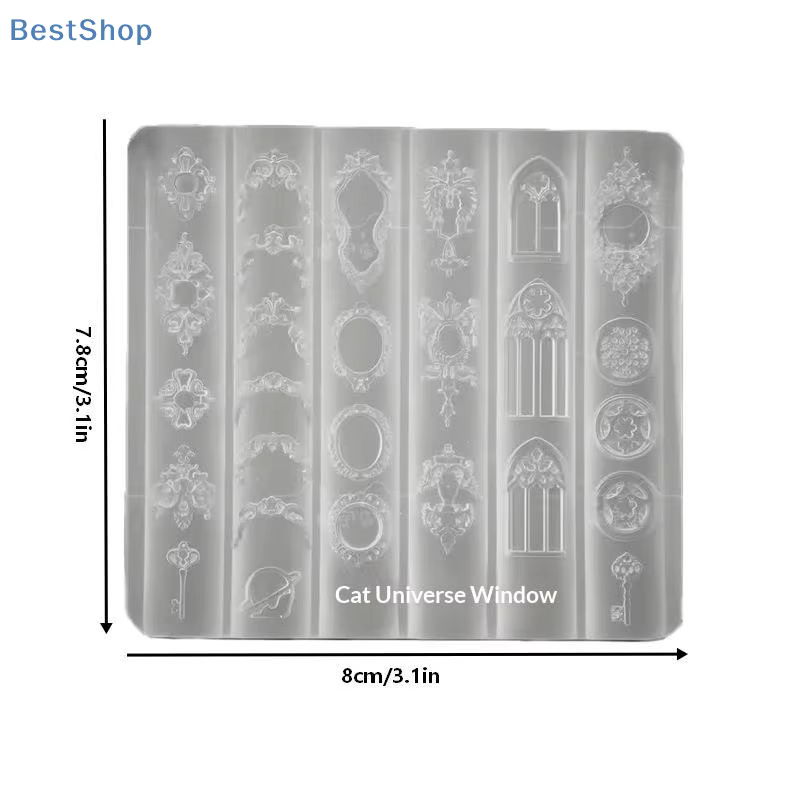 ♥ Moule en Silicone pour Nail Art de Style gothique