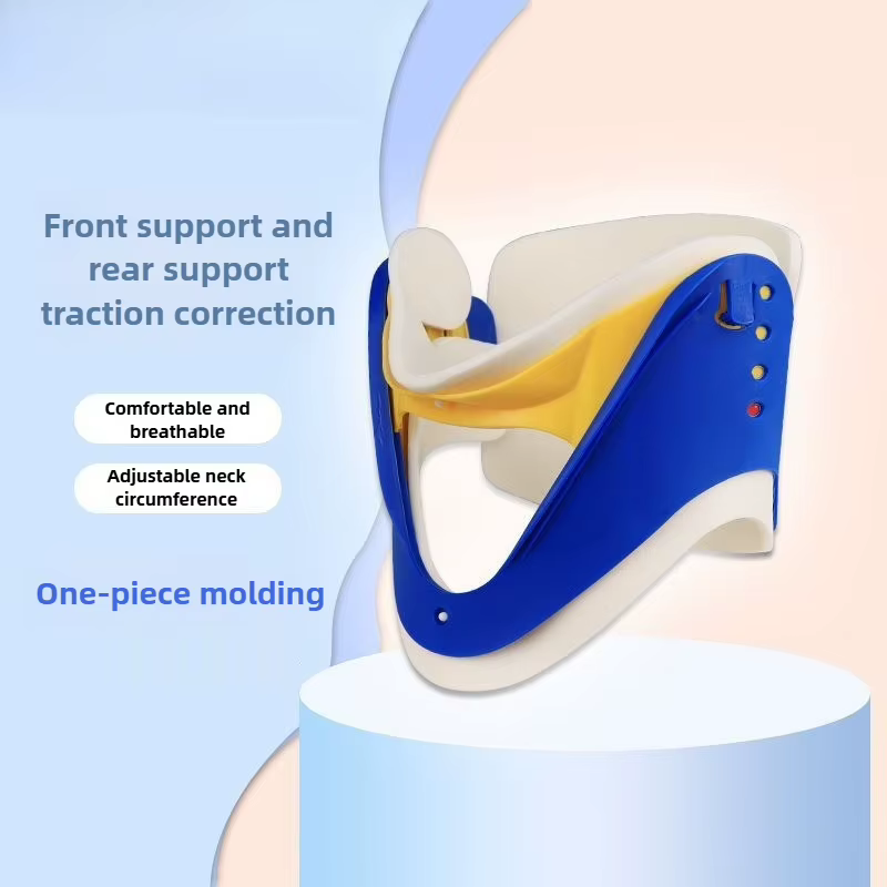 Collier médical pour le cou, Correction de la Posture cervicale, Support de Traction, Protection, civière réglable, thérapie, attelle d'orthèse de tracteur