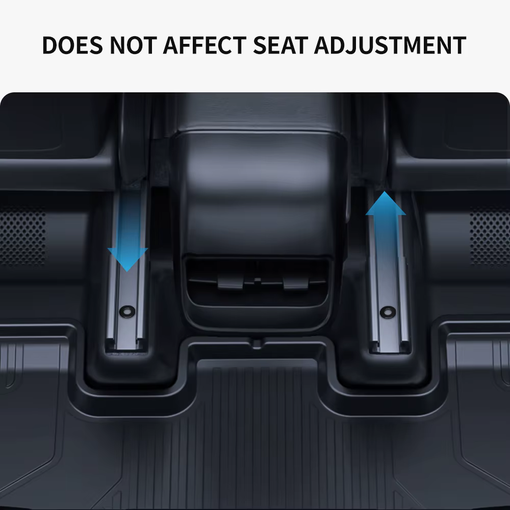 YZ Pour Tesla Model Y/YL2026 – Protection d'angle sous le siège en TPE, protège-rails de glissière de siège, housse anti-coup de pied, accessoires décoratifs floqués