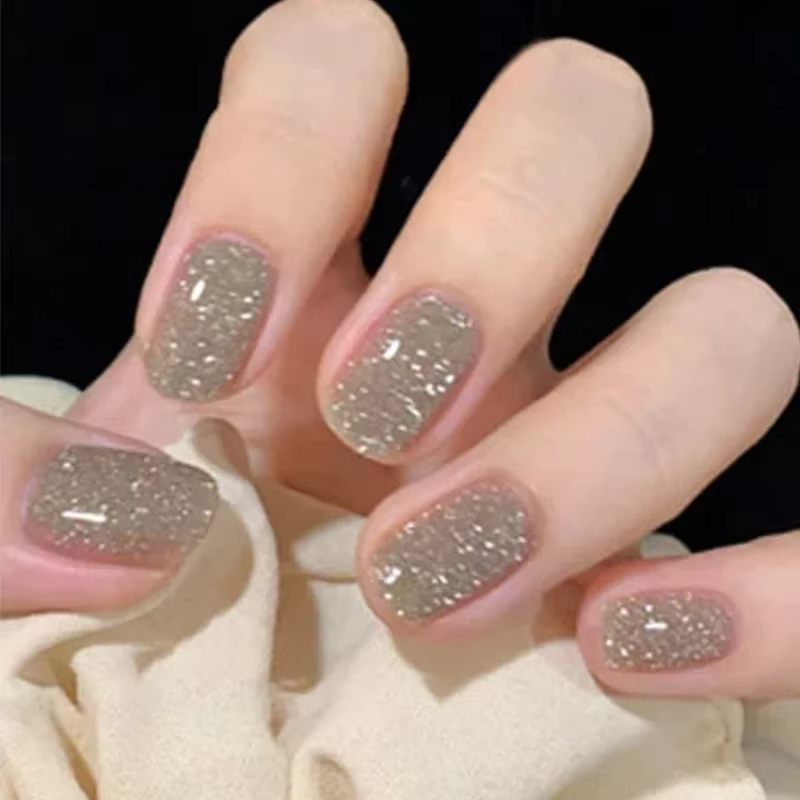 Verhéritage à Ongles en Gel UV à Paillettes pour Manucure