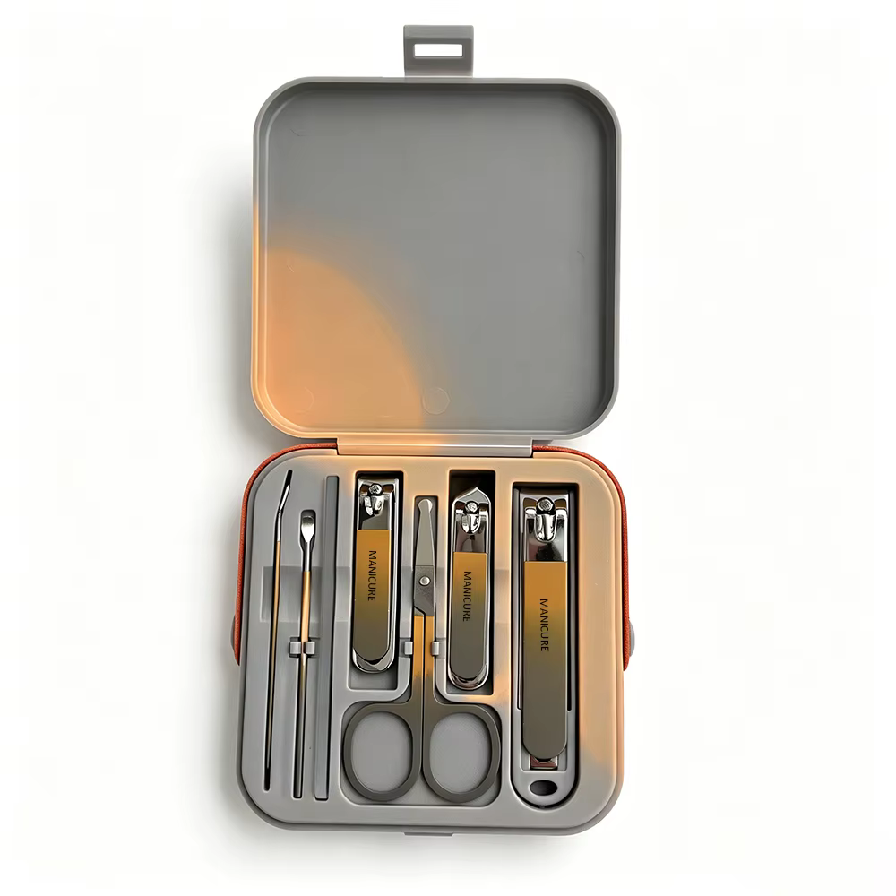 Kit de manucure complet 7 pièces avec coupe-ongles