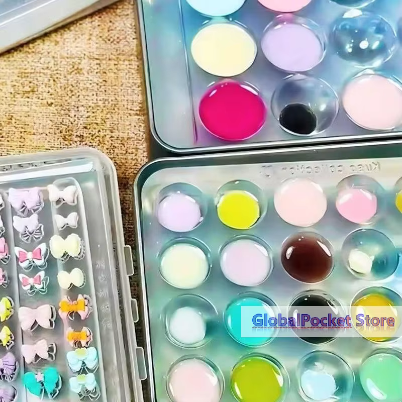 Palette de Couleurs pour Ongles Haute Transparence