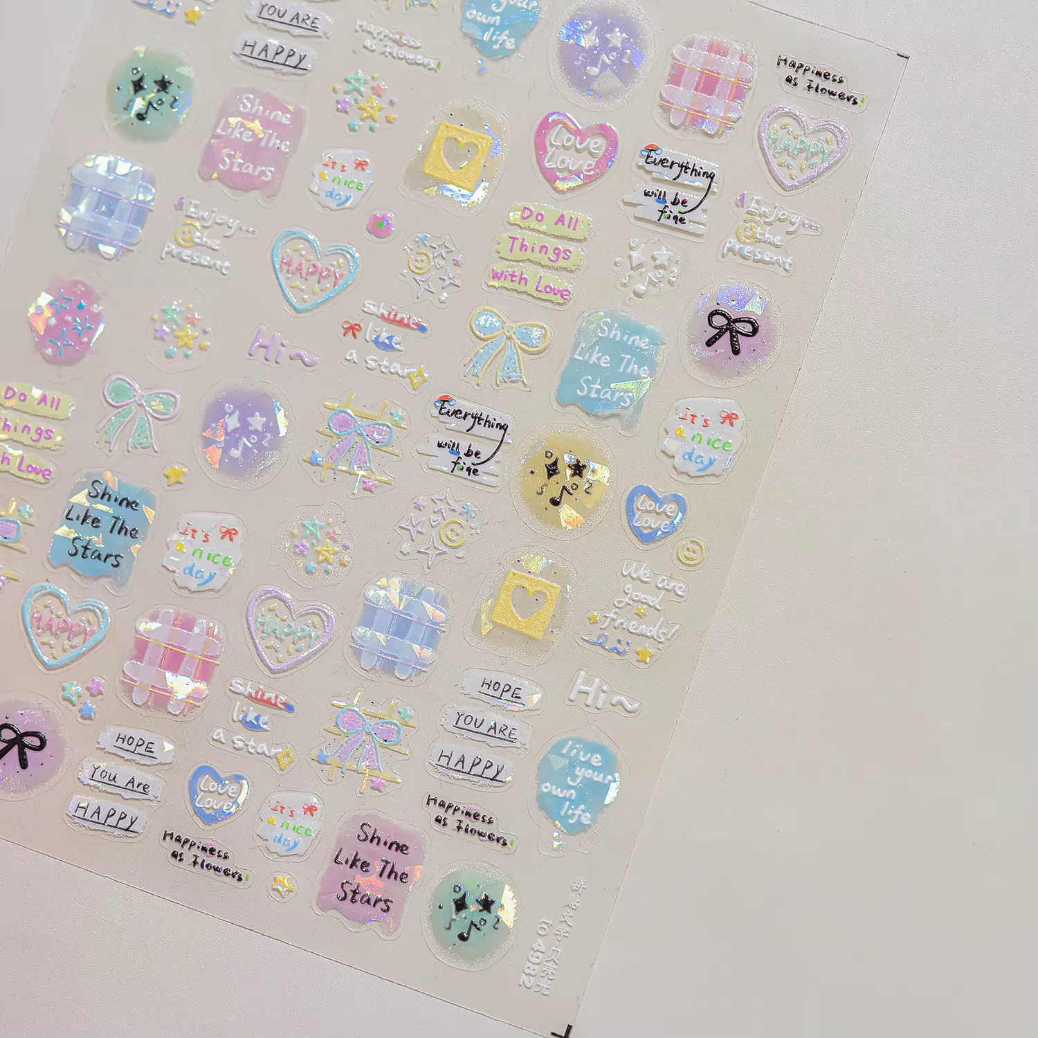 Kawaii gelée ours Nail Art 5D mignon