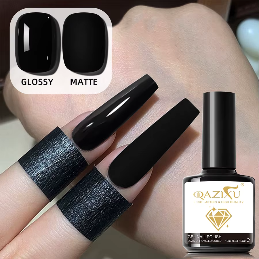 Vernis à ongles Gel noir à tremper