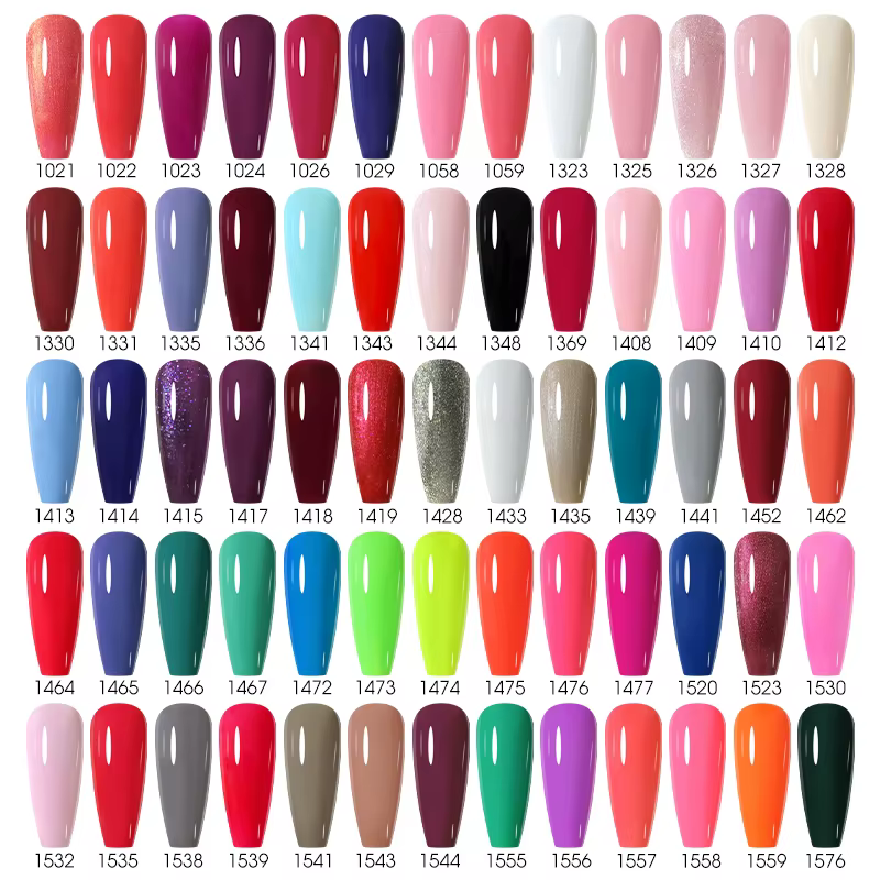NAILCO 15ml Vernis à ongles gel translucide semi-permanent UV