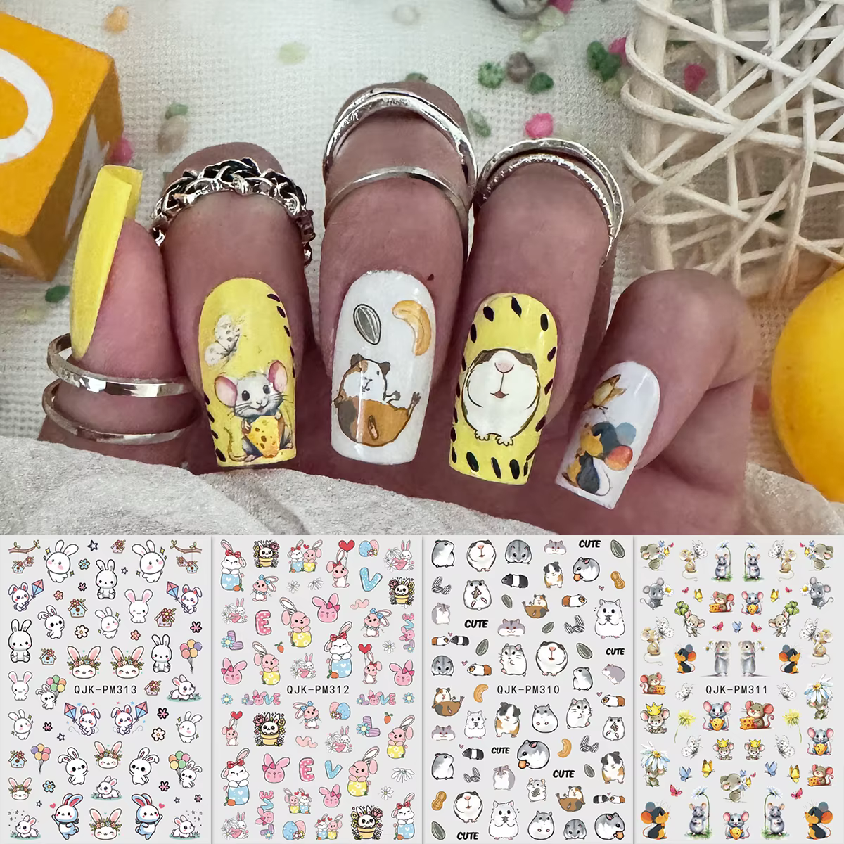 Autocollants pour Nail Art
