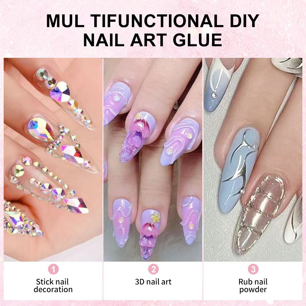 30g 5D clair moulage ongles Gel ondulation de l'eau Gel