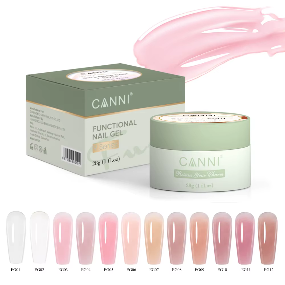 Venalisa Canni Fiber Gel 28g fibre de verre Fix constructeur vernis à ongles réparation