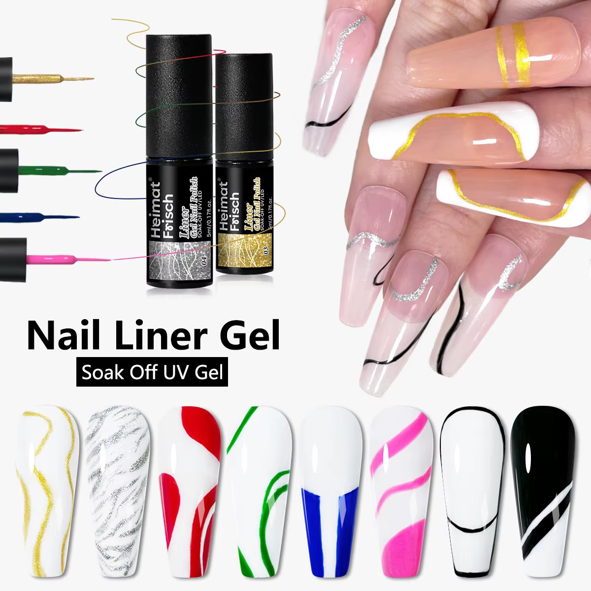 Vernis à ongles gel de peinture 5 ml