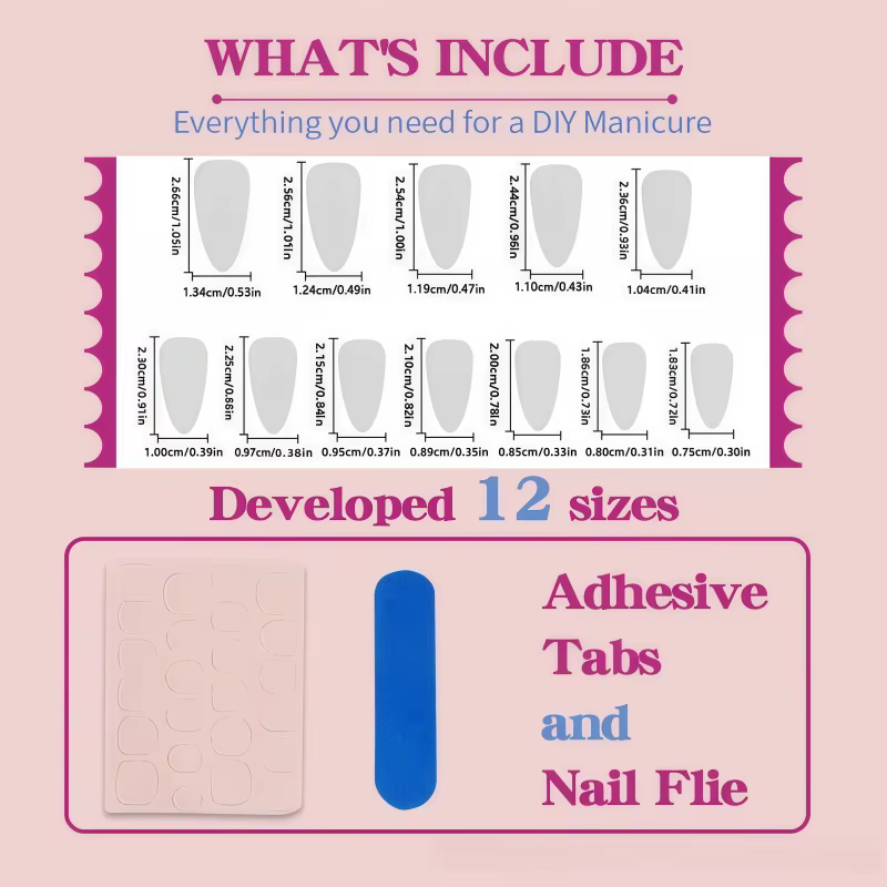 Kit de nail art 24 pièces best-seller