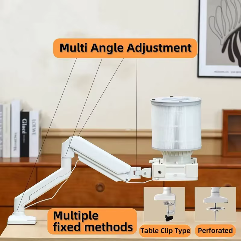 Machine collecteur de poussière d'ongles de bureau