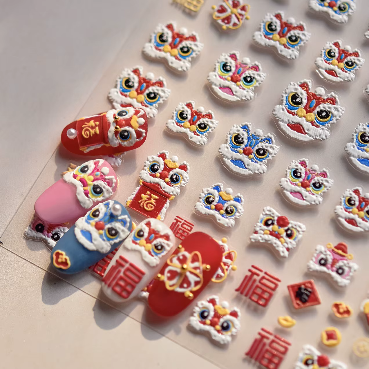 Autocollants 5D pour ongles