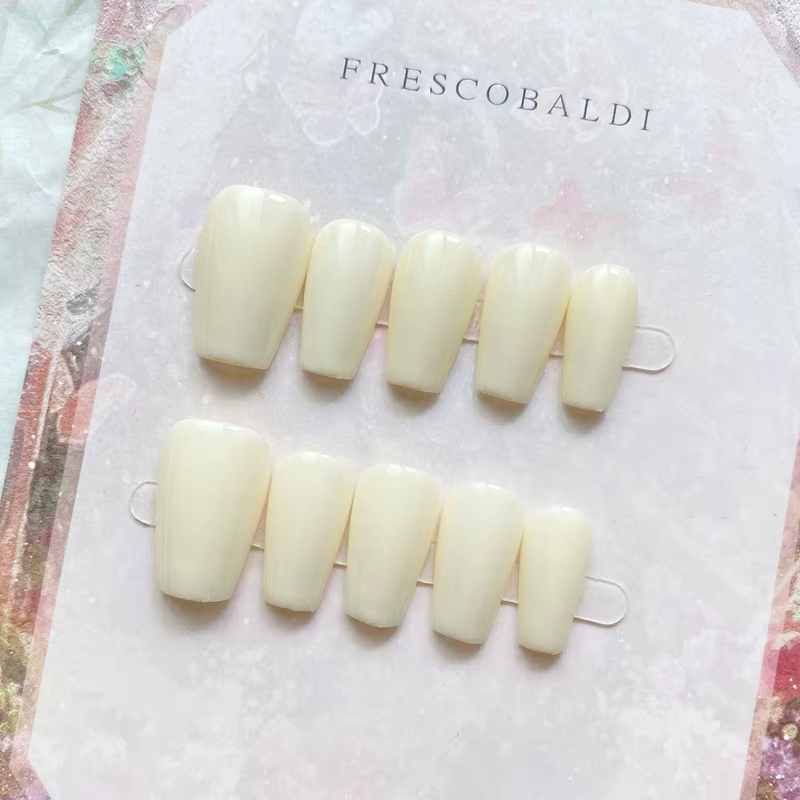 Macaron couleur presse sur ongles rose noir blanc vert bleu Orange cercueil court faux