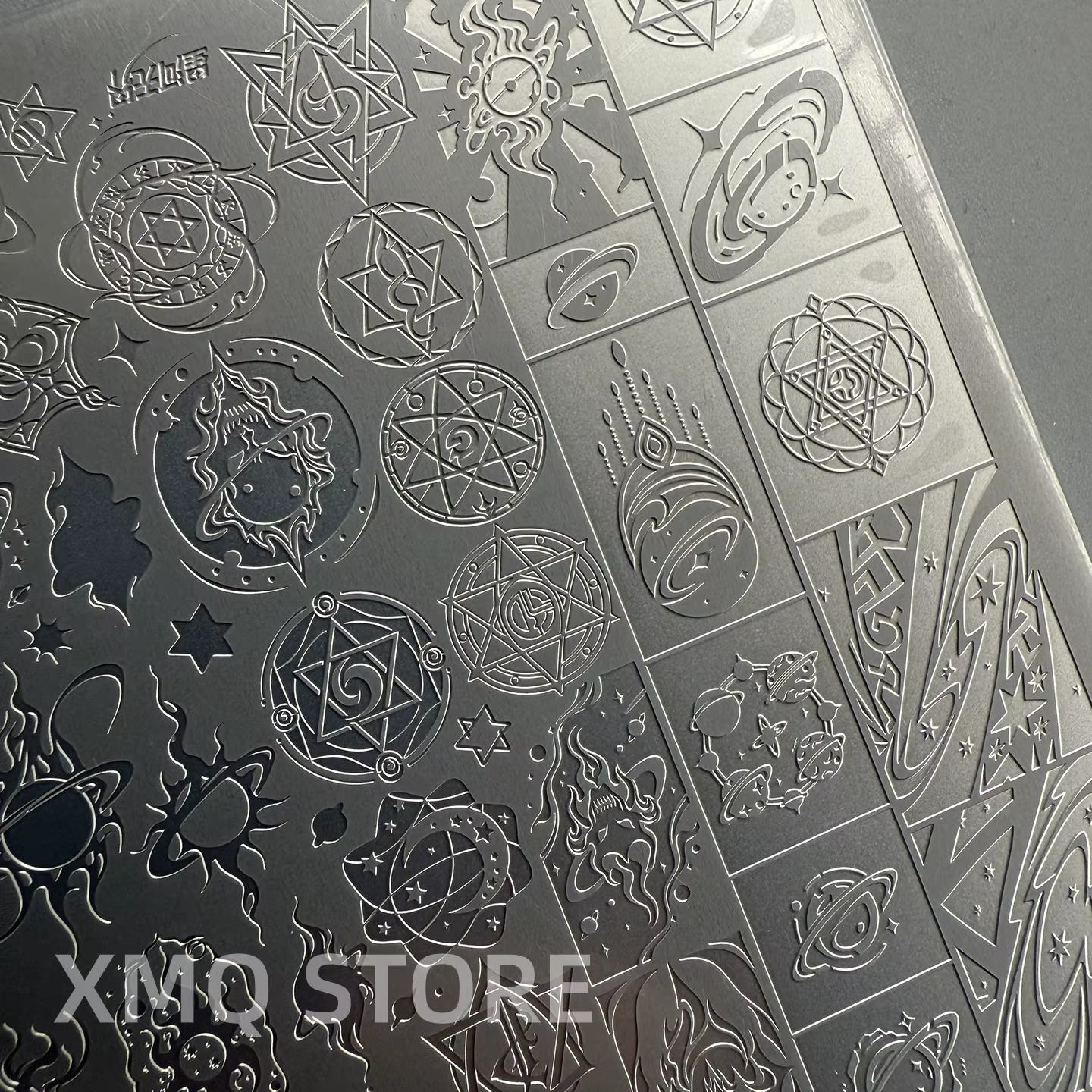 XMQ NAIL ART STAMPING PLATES NUMÉRO TEMPLATES LETTES IMAGEPLATE