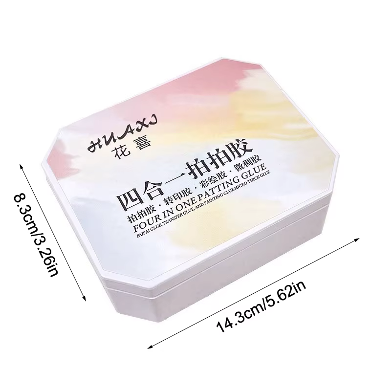 Palette de 4 Gels Nude pour Peinture et Dessin