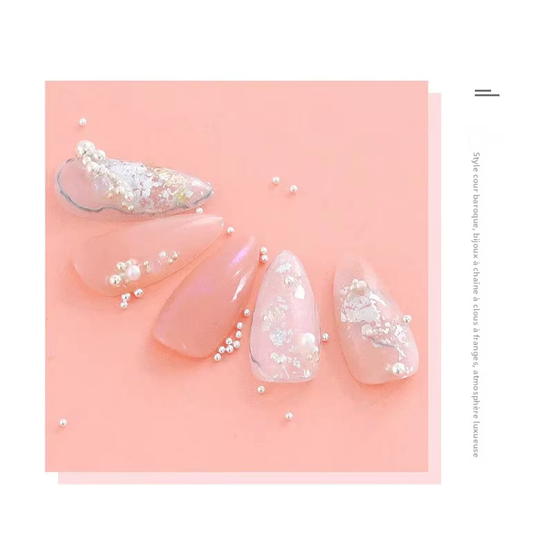 Petites perles de Caviar en acier pour Nail Art