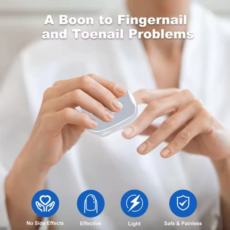 Appareil de thérapie laser pour le nettoyage des ongles
