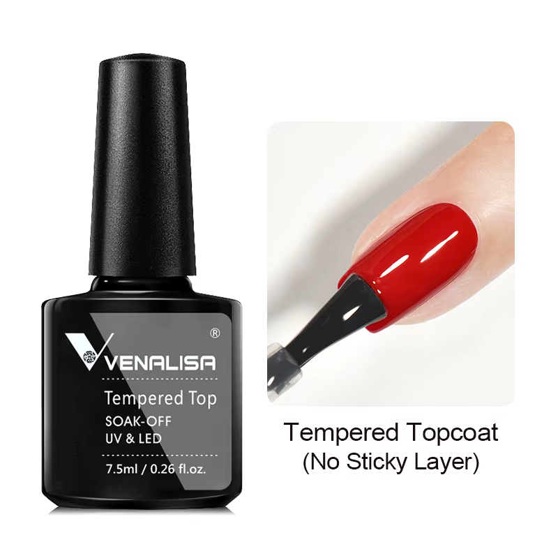 VENALISA renforcer le vernis à ongles à Base épaisse trempé Nowipe Semi Permanent Gellack 7.5ml tremper